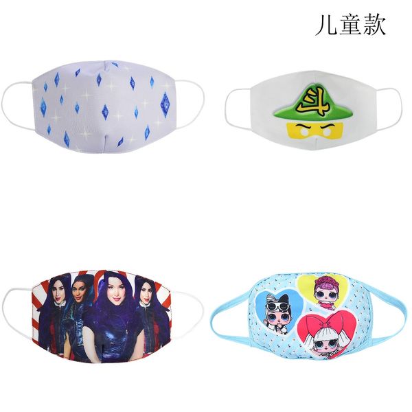 

style kids face mask cubrebocas tapabocas cloth face masks cute dust masks children baby cartoon warm pur cotton double dust mask sweet7