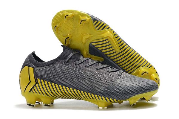 

2019 men mercurial vapors fury vii xii fg low help football shoes superfly vi 6 360 cr7 mens silver yellow football shoes