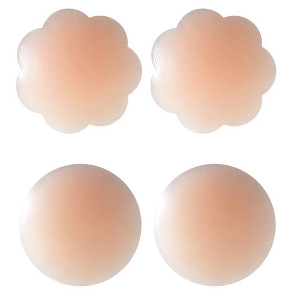 

deep v dress new hidden milk paste chest paste bra ultra-thin stealth silicone milk is stuck fashion mango bra, Black;white