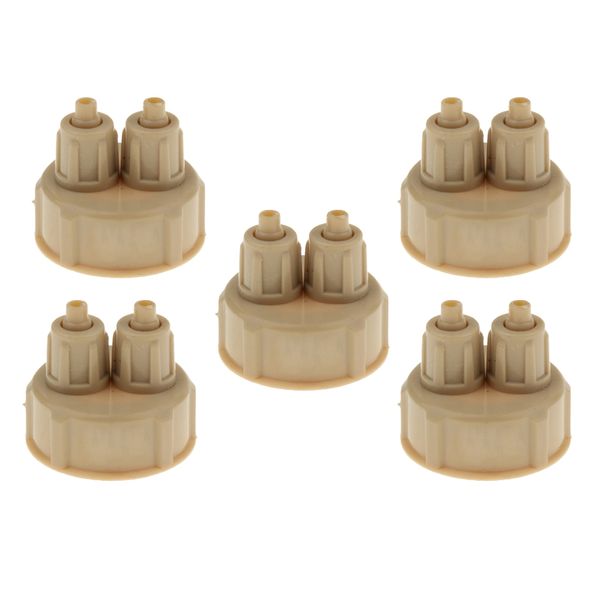 

5x aquarium fish tank carbon dioxide diy reactor with quick screw bottle cap