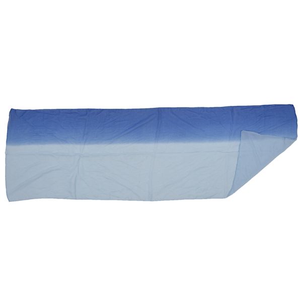 

gradient color wrap ladies shawl silk chiffon scarf scarves, Blue;gray