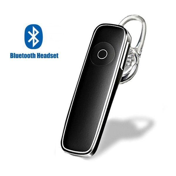 

m165 stereo headset earphone headphone mini bluetooth v4.1 wireless handwith microphone for huawei xiaomi android all phone
