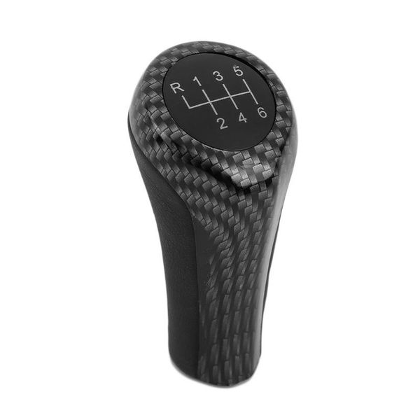 

6 speed charcoal grey/wood manual mt gear stick shift knob for 1 3 5 6 series x1 x3 x5 e36 e53 e60 e63