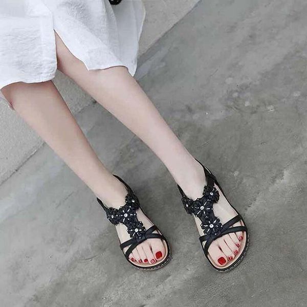 

women shoes sandals heels sandals slippers huaraches flip flops loafers shoe for slipper bag05 pl1170, Black