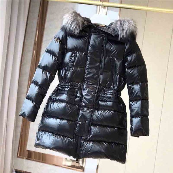 

womens designer down coat luxury solid color long jackets winter warm womens clothes fashion outdoor wear parkas brand with tag&label.y05 lo, Black
