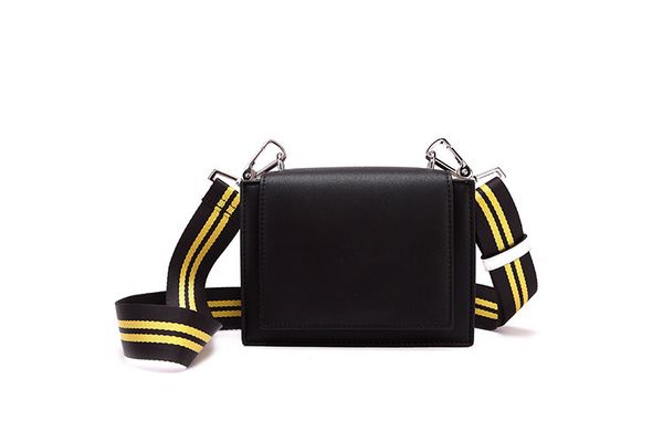 

2109 new handbag vibrato packet bow small square wide shoulder strap bag ladies shoulder bag new packet bags