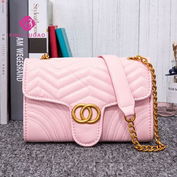 

розовые sugaodesigner роскошных сумок кошельков кроссбодите цепь плеча сумки нового пу кожаного дизайнер роскошных сумки женщины сумка hollo
