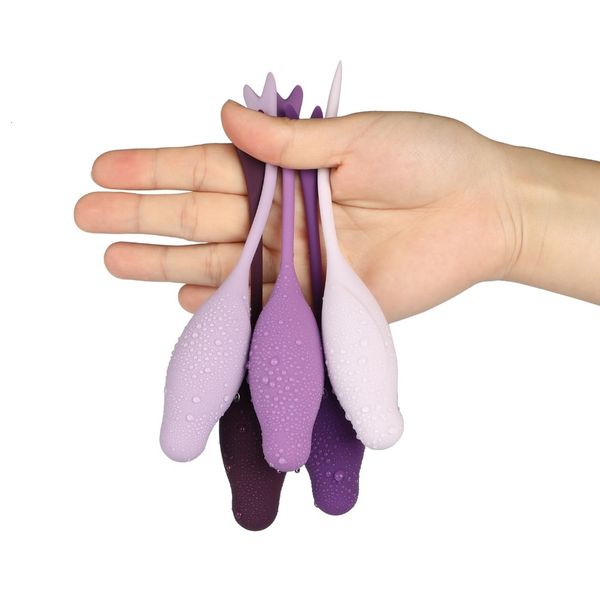 

5pcs set vaginal balls geisha shape women wa ball bird kegel floor tightening ben muscle shrink pelvic toys for exerciser t191128 jmvwl