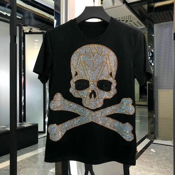 

лето мужская футболка топ повседневная harajuku печатных короткий рукав o-образным вырезом футболка пуловер slim fit мужчины футболка мужско, White;black