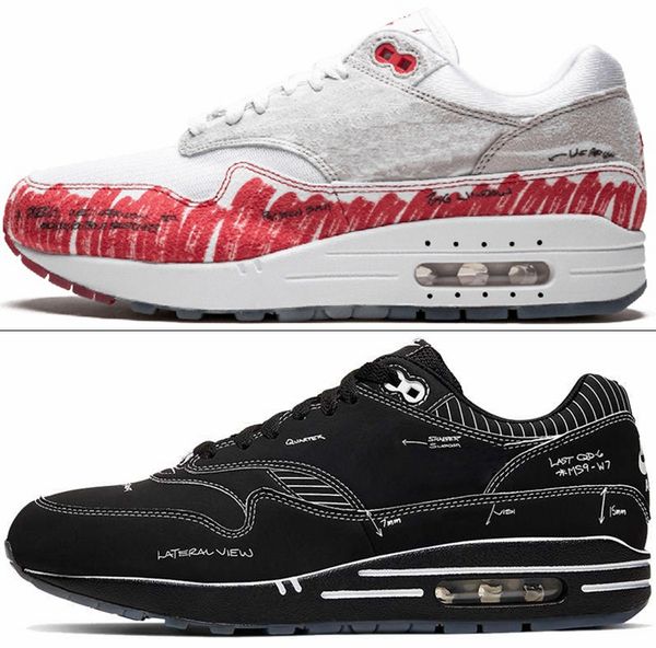 

2019 tinker sketch to shelf 1 87 red white mens womens running shoes 1s 87s designer sports sneakers trainers baskets des chaussures schuhe