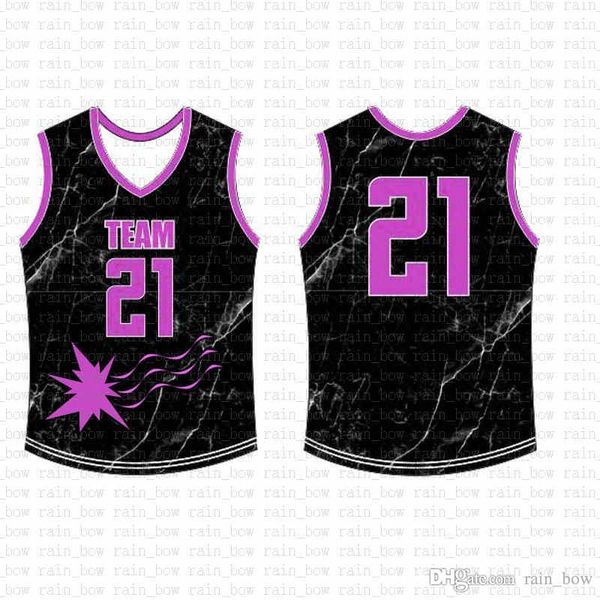 2019 New Custom Basketball Jersey alta qualidade Mens frete grátis bordado Logos 100% superior costurado salea1 39