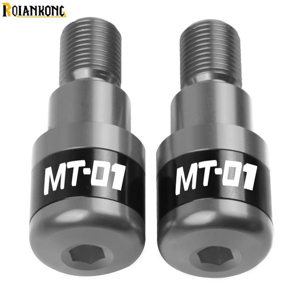 

7/8"22mm handlebar ends grips slider handler bar ends for yamaha mt01 2004-2009 mt-01 2004 2005 2006 2007 2008 2009 mt01