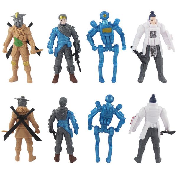 

8 tyle game apex legend action figure toy 2019 new weapon apex royal battle character model doll toy for kid b