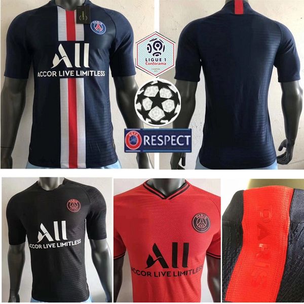 

2019 2020 player ver ion pari aint germain jer ey 7 mbappe verratti cavani arabia di maria cu tom 19 20 p g home away football hirt