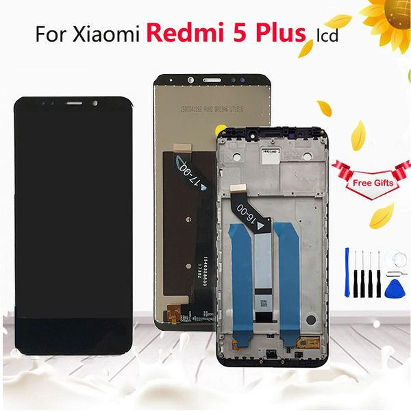

5,99 "для Xiaomi Redmi 5 Plus с полным ЖК-дисплеем + сенсорный экран планшета в сборе + рамка д