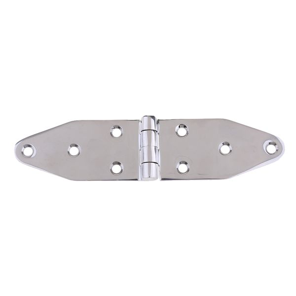 

silver 316 stainless steel marine deck cabin strap hinge hardware boat parts