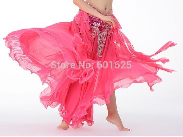 

selling belly dance ear skirt slit in both side 11 color in, Black;red