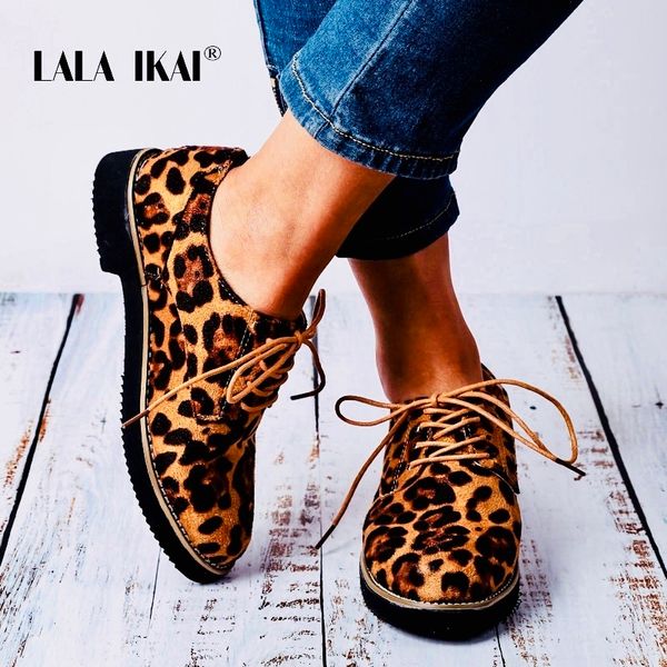 

lala ikai spring flock shoes woman autumn flats lace-up cross-tied round toe ladies casual shoes 2018 014a3213-49 y190704, Black