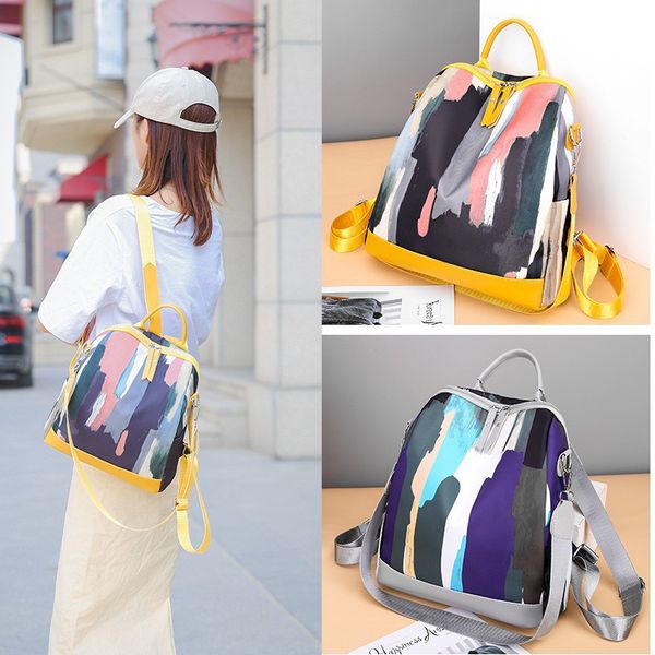 

smooza women backpack with gift multiple using women grid backpacks female school bag girls travel bag purse ing
