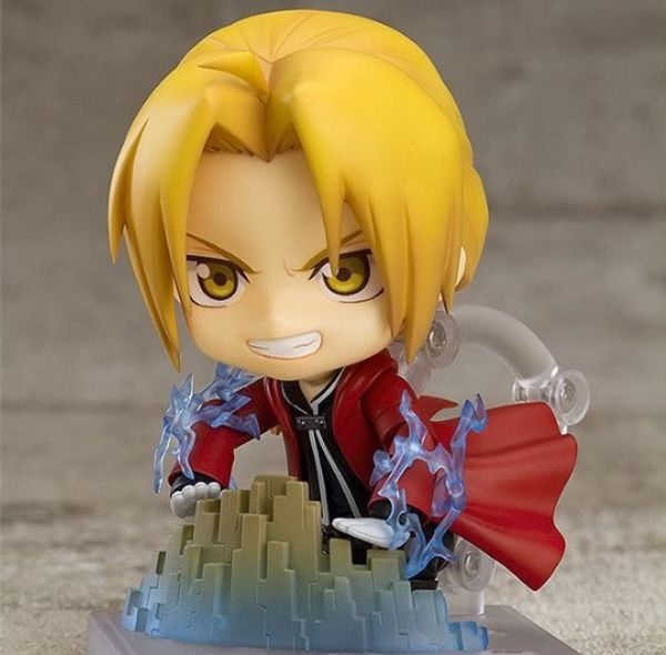 

new 10cm q version fullmetal alchemist edward elric action figure toys doll christmas gift with box t200603