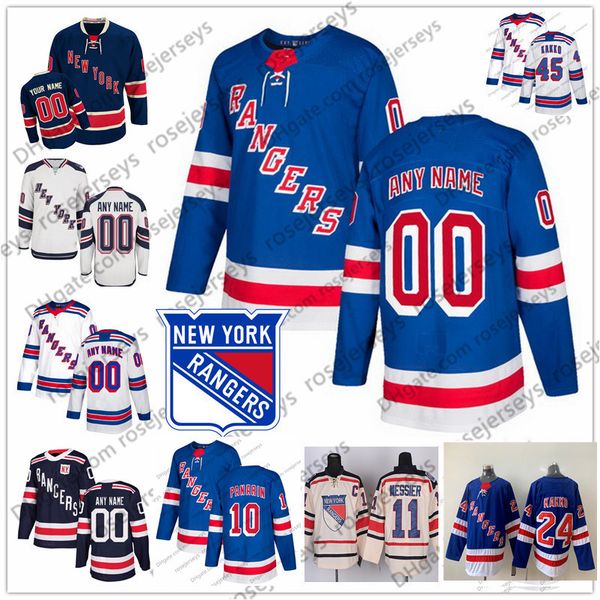 

custom new york rangers 10 artemi panarin jersey any number name men women youth kid navy blue third white kreider lundqvist kakko skjei, Black;red
