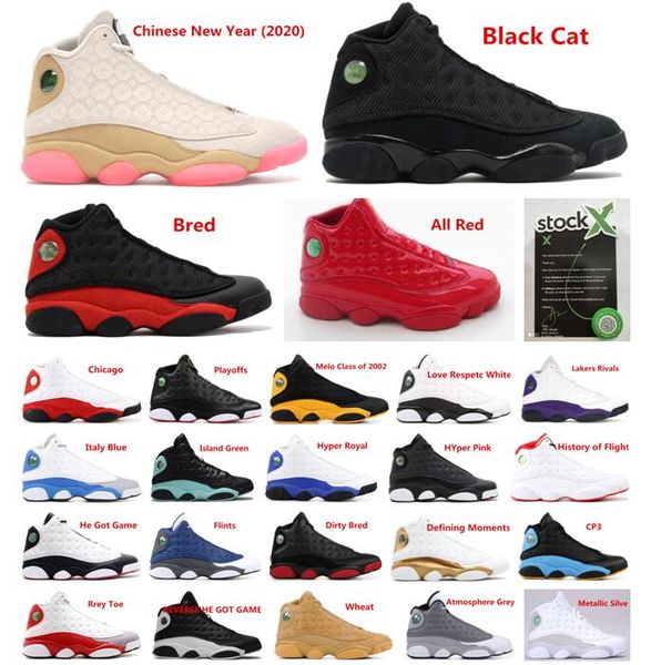 

13s jumpman basketball shoes game bred 13s concord 11s tinker black cat trainers sneakers