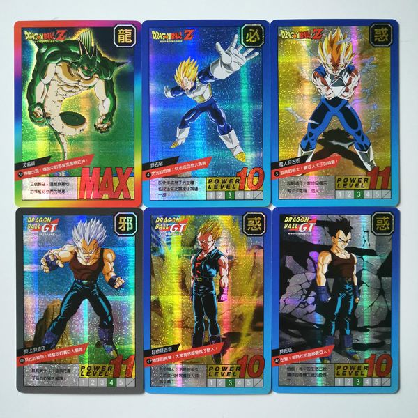 

54pcs/set super dragon ball z jia fighting heroes battle card ultra instinct goku vegeta game collection cards