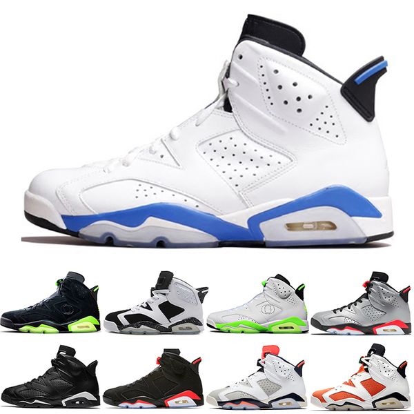 

6 6s basketball shoes tinker black infrared for 2019 oreo mens trainer men athletic sports sneakers outdoors size 40-47
