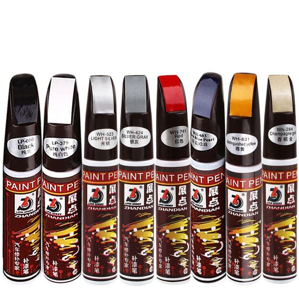 

8colors professional car paint non-toxic permanent water resistant repair pen waterproof clear car scratch remover painting pens