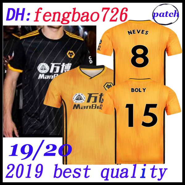 

2019 2020 wolve thailand wolverhampton wanderer occer jer ey home diogo j 18 jimenez moutinho 19 20 jer ey patricio football hirt