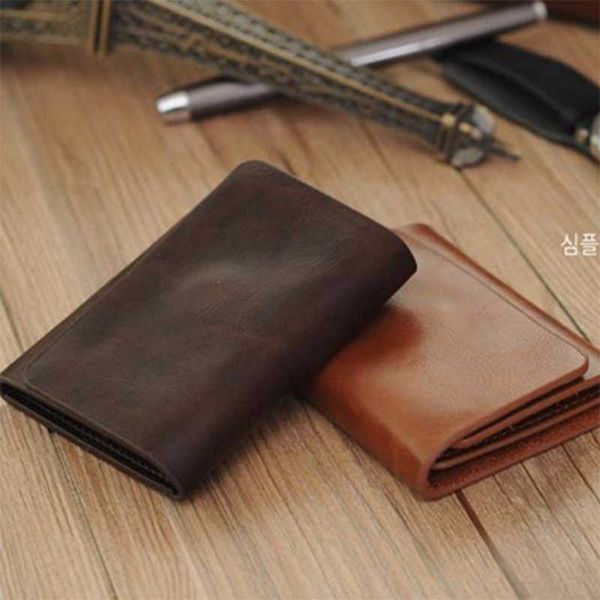 

new casual men genuine leather men short trifold wallet id holder money bag purse multifunction for husband, Red;black