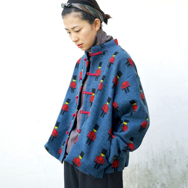 

scuwlinen 2019 autumn winter coat women cute parka outerwear p146, Black