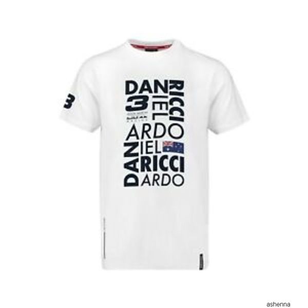 

mens designer t shirt t-shirt aston martin design ricciardo chase tee formula one am short-sleeve team new t5zs8cow0mow0m, White;black