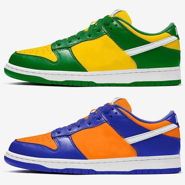 

sb dunk low sp brazil champ colors running shoes men women university red sport skateboard sneakers mens designer trainers size 36-45