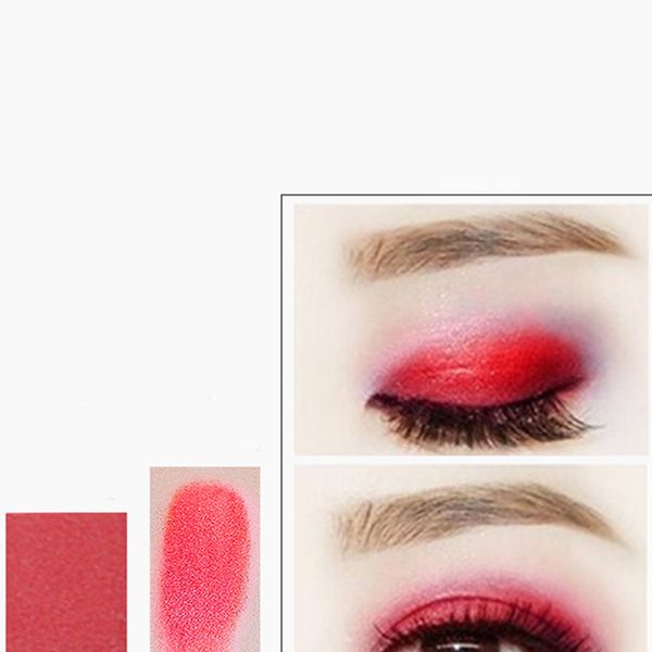 

new 12 colors eyeshadow palette with makeup brush kit smoky shimmer matte mineral waterproof eye shadow