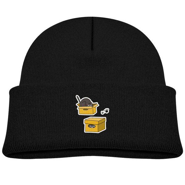 

NOISYDESIGNS Cartoon Cats Cute Knitted Kids Beanie Cap Infant Baby Boy Girl Hat Warm Children Autumn Winter Girls Hat Toddler