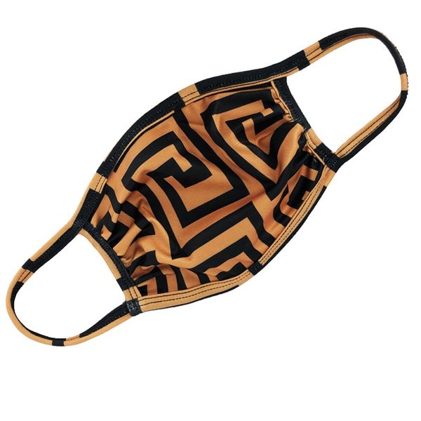 

designer printed mask black ice silk face mask dust-proof mask children kids celebrity sunscreen thin breathable masks #562