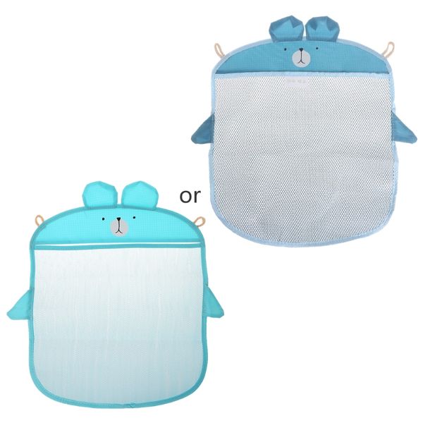 

40*35cm baby bathroom mesh bag child bath toy bag net waterproof toy baskets