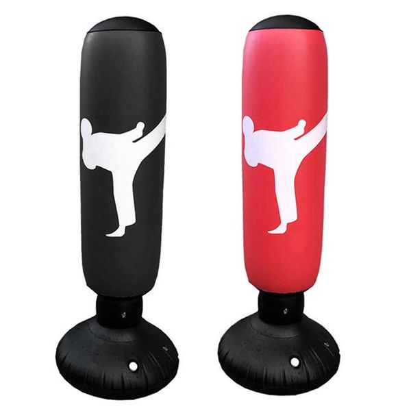 

kids standing punching bag inflatable punching bags tumbler column for adults combat training fitness equipment