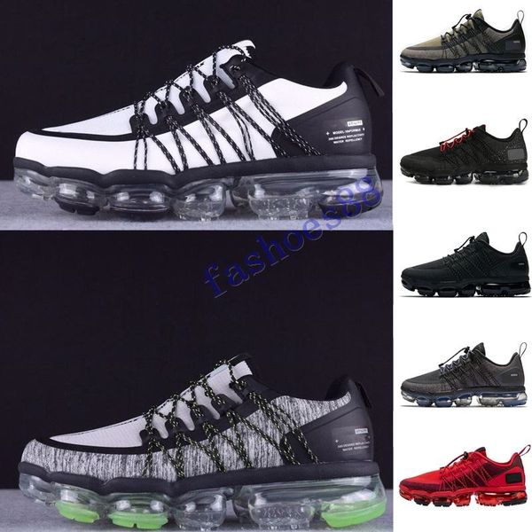 

2019 laser fuchsia utility luxury running shoes for men triple white black reflective wolf grey designer mens trainers sports sneakers 40-45