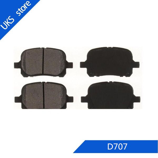 

4piece/set car brake pads front d707 for camry 6 cyl 1997-2001