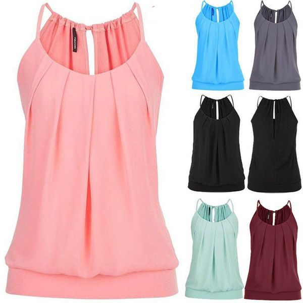

sleeveless loose yoga shirts elastic boob sweat athletic running sports bra gym fitness women padded vest tanks a17, White;red