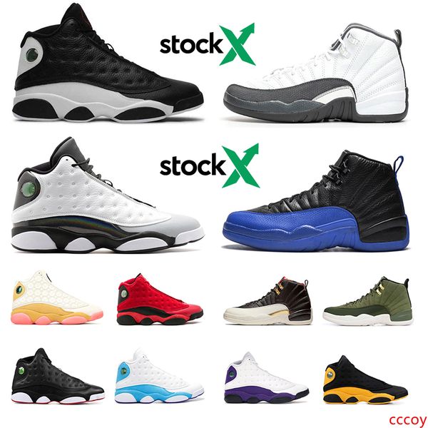 

13s barons stock x reverse he got game mens basketball shoes court purple 12 flu game playoff mens trainers sports sneakers size 7-13