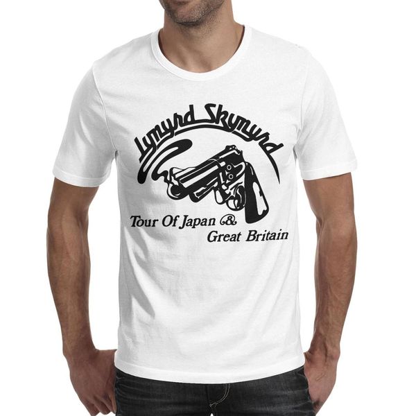 

lynyrd skynyrd tour of japan white mens t shirts printing vintage designer shirts custom classic t shirt, White;black