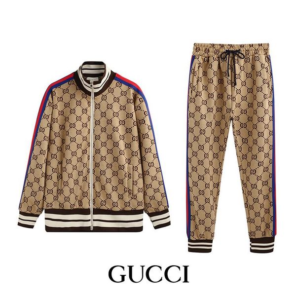 

2019CUCCI новый зимний дизайнер спортивный костюм мужчины роскошные спортивные костюмы осень бренд мужские Бегун костюмы куртка + брюки наборы спортивный женский костюм хип Хо