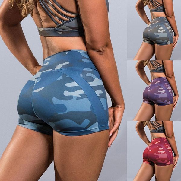 

women yoga printing running shorts stretch trouser running short fitness clothes casual soft yoga trainning sport shorts, White;red