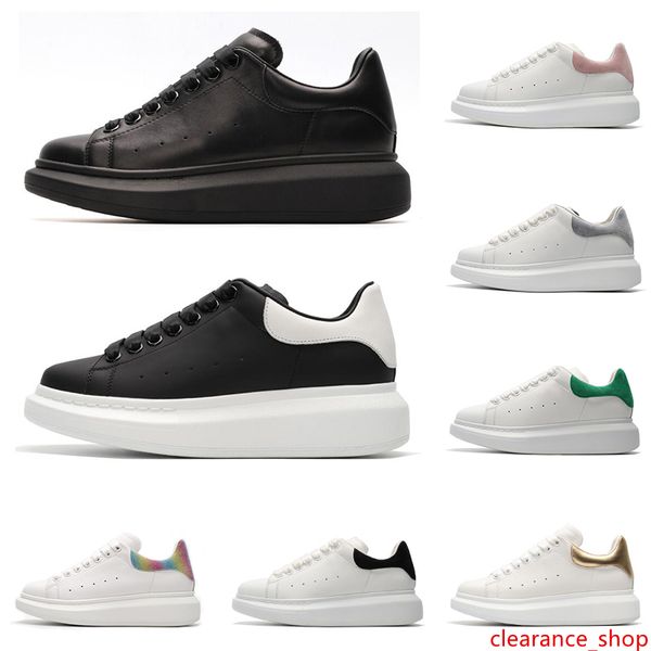 

2019 luxury designer shoes womens mens trainers black white leather platform shoes flat casual party wedding suede sports sneakers