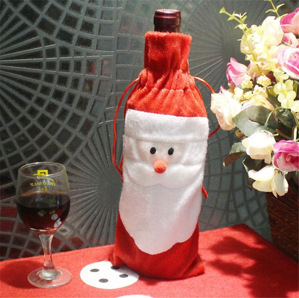 

xmas decorations for home santa sack christmas wine sets modern christmas bag adornos navidenos envio gratis @2