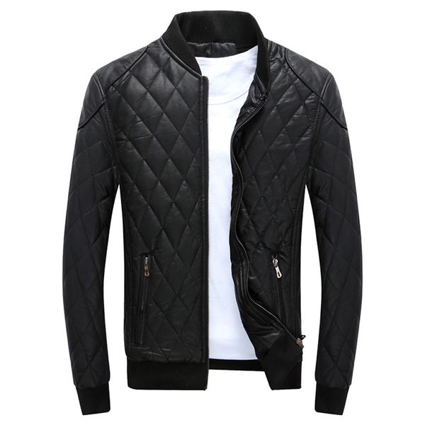 

men zipper parkas autumn male warm coat with pockets male clothing fashion long sleeve solid color coat outerwear, Black