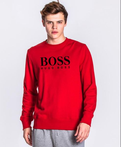 

2019 fashion new logo t-shirt hip hop street classic embroidery letter marka wool sweater autumn and winter with coat style, White;black